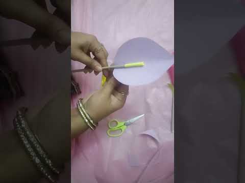 How to make paper flower | Easy paper flower | DIY paper craft