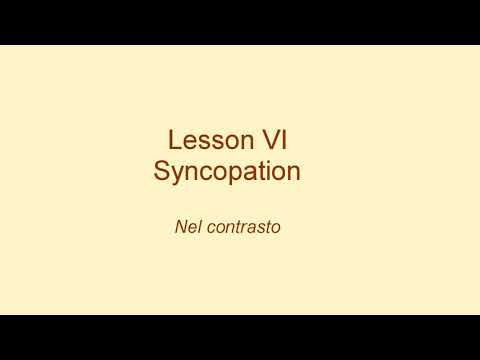 Vaccai Metodo pratico di canto italiano - Lesson VI Syncopation - Nel contrasto (9)