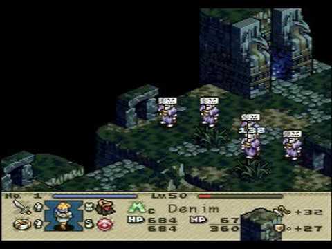 Tactics Ogre Last part finish with the main char alone