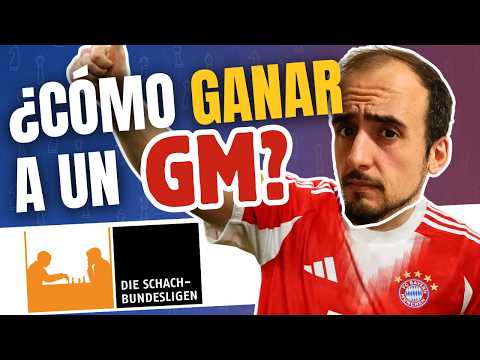 CÓMO GANAR a un GRAN MAESTRO: ¡TOMA el CENTRO y AGRUPA BIEN las PIEZAS! BUNDESLIGA 2026