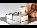 3 Magnetic Launchers In Slow Motion Magnet Tricks Magnetic Games