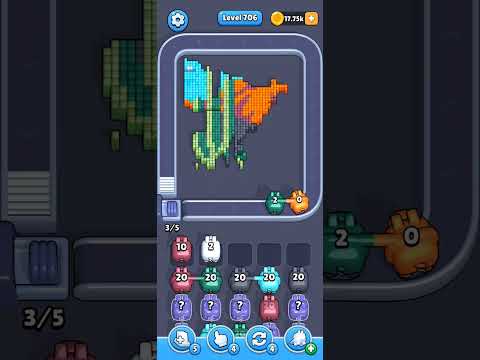 Pixel Flow Level 706 Walkthrough