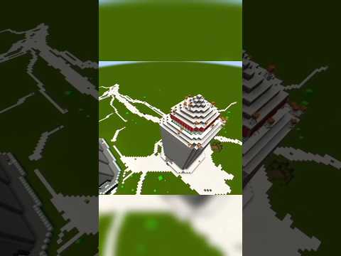 Minecraft Lava Tower Build - Viral Video