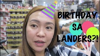 ALANG-ALANG SA SALE NG LANDERS, DOON TAYO MAGBIRTHDAY! - anneclutzVLOGS