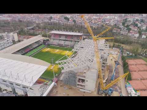 FC Metz - Tribune Sud - Charpente métallique - 02 2020