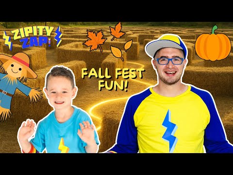 Hay Maze and Fall Games | Family Fun Fall Festival Adventure