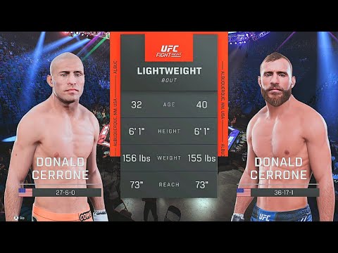 "UFC 187" Donald Cerrone Vs. Donald Cerrone : EA Sports UFC 5 Simulations : UFC 5 Gameplay (PS5)