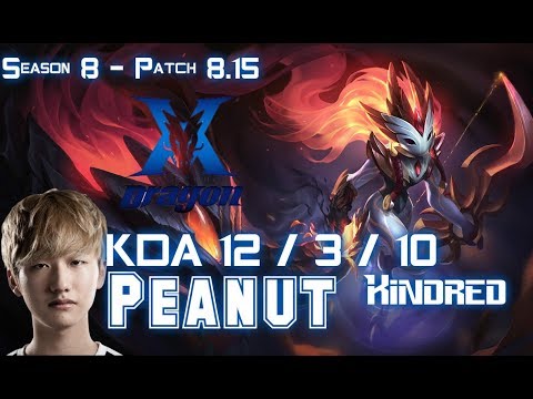 KZ Peanut KINDRED vs CAMILLE Jungle - Patch 8.15 KR Ranked