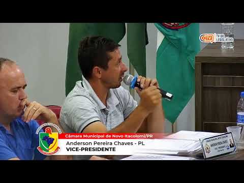 01° Sessão Ordinária da Câmara Municipal de Novo Itacolomi