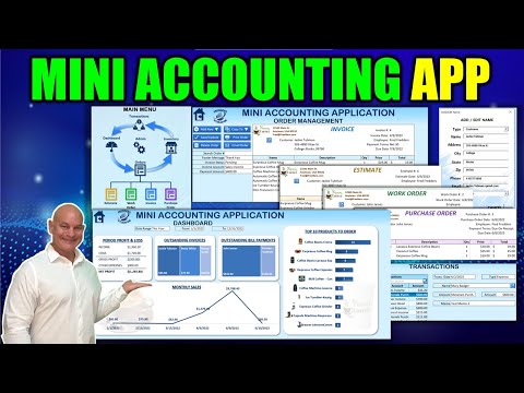 , title : 'Learn How To Make A Mini Accounting Application In Excel Today - Full Masterclass'