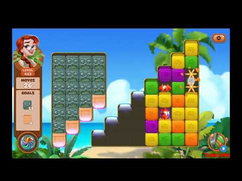 Lost Island Blast Adventure Level 413 NO BOOSTERS - A S GAMING