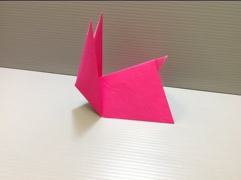 Daily Origami: 049 - Rabbit