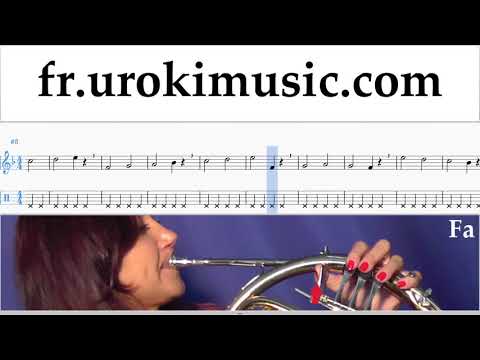 Comment Jouer du Cor D'harmonie Major Lazer & DJ Snake - Lean On Tab Tablature Partie#1 Exerce um