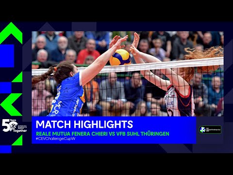 Highlights | Reale Mutua Fenera CHIERI vs. VfB SUHL Thüringen | CEV Volleyball Challenge Cup 2023