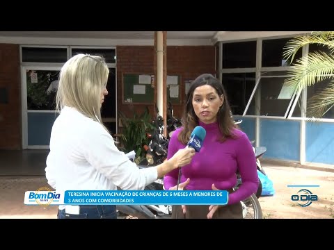 Teresina inicia vacinação de crianças de 6 meses a menores de 3 anos com comorbidades 14 11 2022