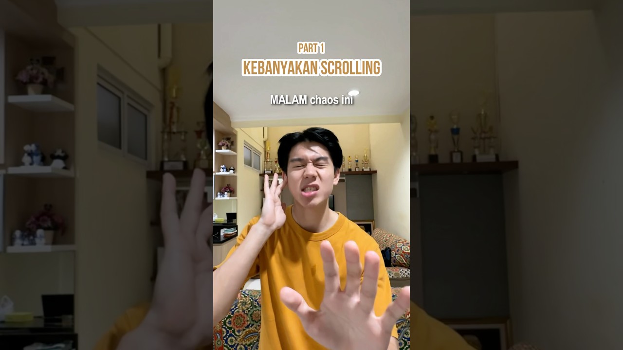 Tag temen kalian yang kebanyakan scrolling AWOK #lucu #comedy #trending #yongshun #kocak #komedi