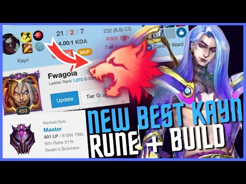 NEW BEST BLUE KAYN BUILD + RUNES FROM EUW! GUARANTEED FREE WINS! - League of Legends
