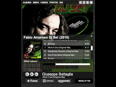 Giuseppe Battaglia - work it out - Fabio Amoroso dj set compilation