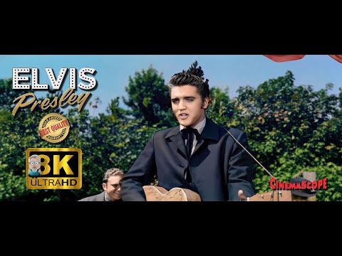 Elvis Presley - Let Me & Poor Boy ⭐Ultimate Quality⭐ (1956) AI 8K Colorized Enhanced Stabilized
