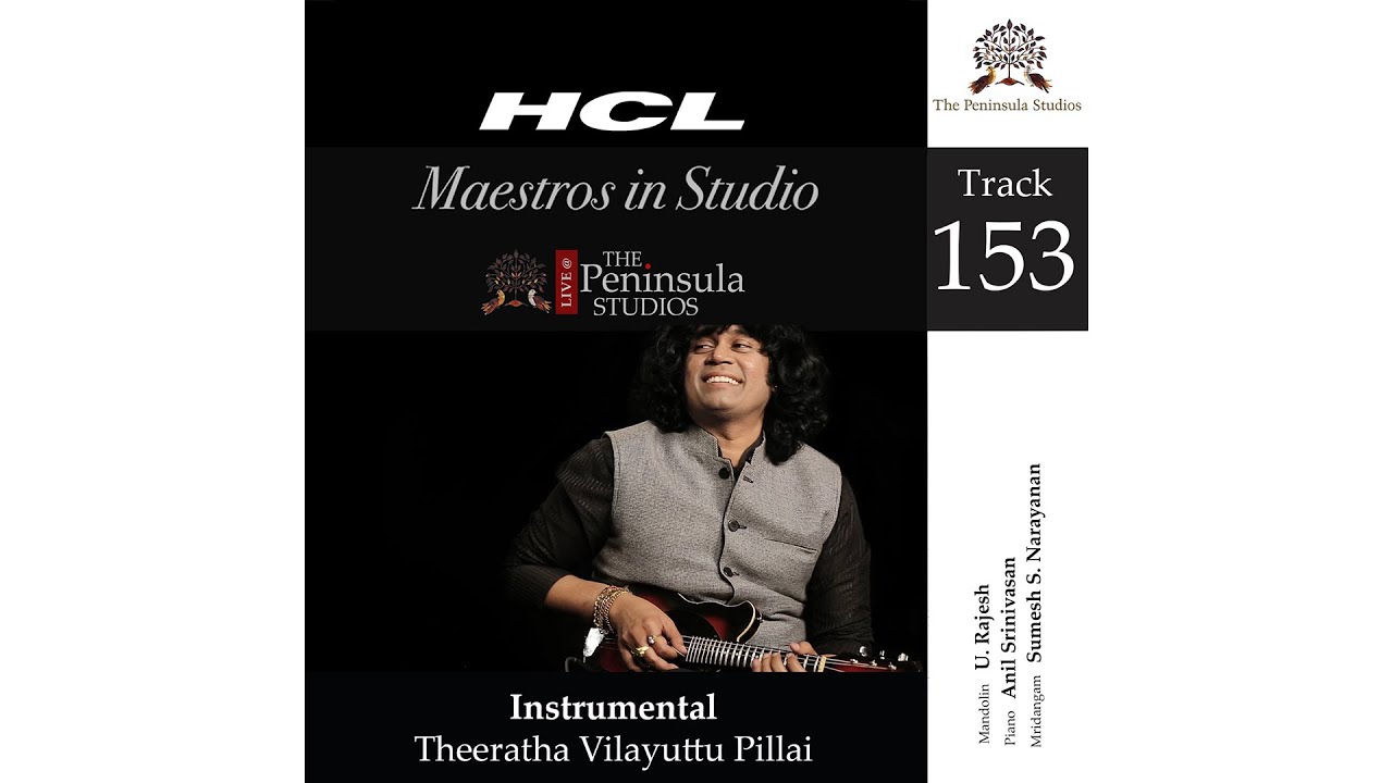 Theeratha Vilayuttu Pillai | U Rajesh | Mandolin | Carnatic Music | Maestros In Studio