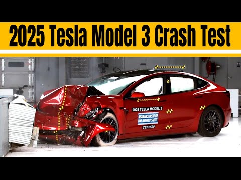 2025 Tesla Model 3 Crash Test The September 16 Results You Need To See