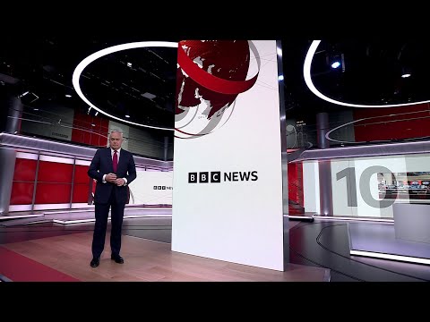 BBC News at Ten (22BST - Full Program + New Studio B - 13/6/22) [1080p50]