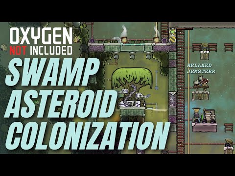 Can we COLONIZE a SWAMP ASTEROID?! (LP1-EP 27) Oxygen Not Included Spaced Out