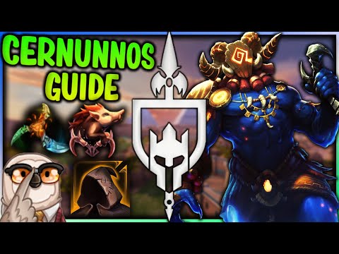 CERNUNNOS GUIDE: BIG BEEFY MELEE AUTO ATTACKS! | Incon | Smite