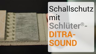 Schlüter®-DITRA-SOUND lépészaj-szigetelés