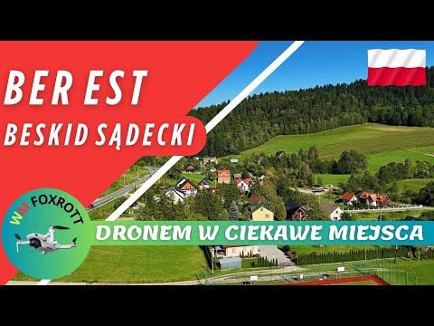 Berest, a picturesque village in the Sądecki Beskids - Drone trips to interesting places - WM | F...