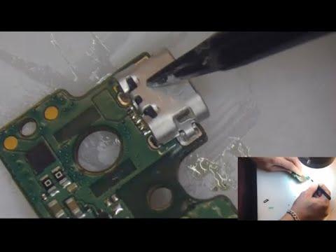 How to Disassemble and Change USB Port Huawei MediaPad T3 AGS-L09 Not charging repair