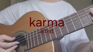 Download lagu karma - alnst (guitar cover w chords) mp3 Download lagu karma - alnst (guitar cover w chords) mp3