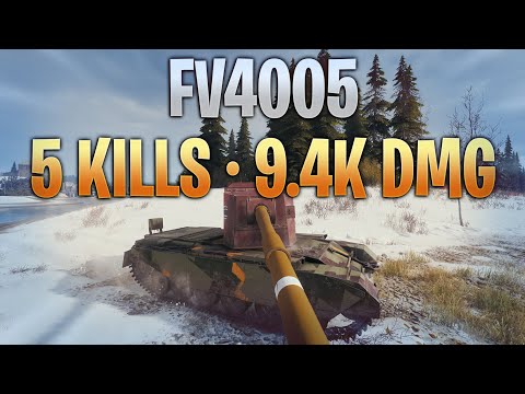FV4005 - That Gun Never Gets Old (5 Kills - 9.4k Dmg)