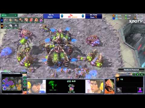 [0618] Zenio(EG-TL) vs. CURE(8th) ZvT 1SET Newkirk Precint -Starcraft2,esportstv,SPL