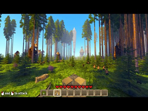 This SURREAL Minecraft-style game is FASCINATING - VOIMA