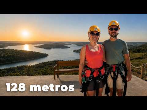 Enfrentamos a MAIOR TIROLESA do Paraná | RIBEIRÃO CLARO