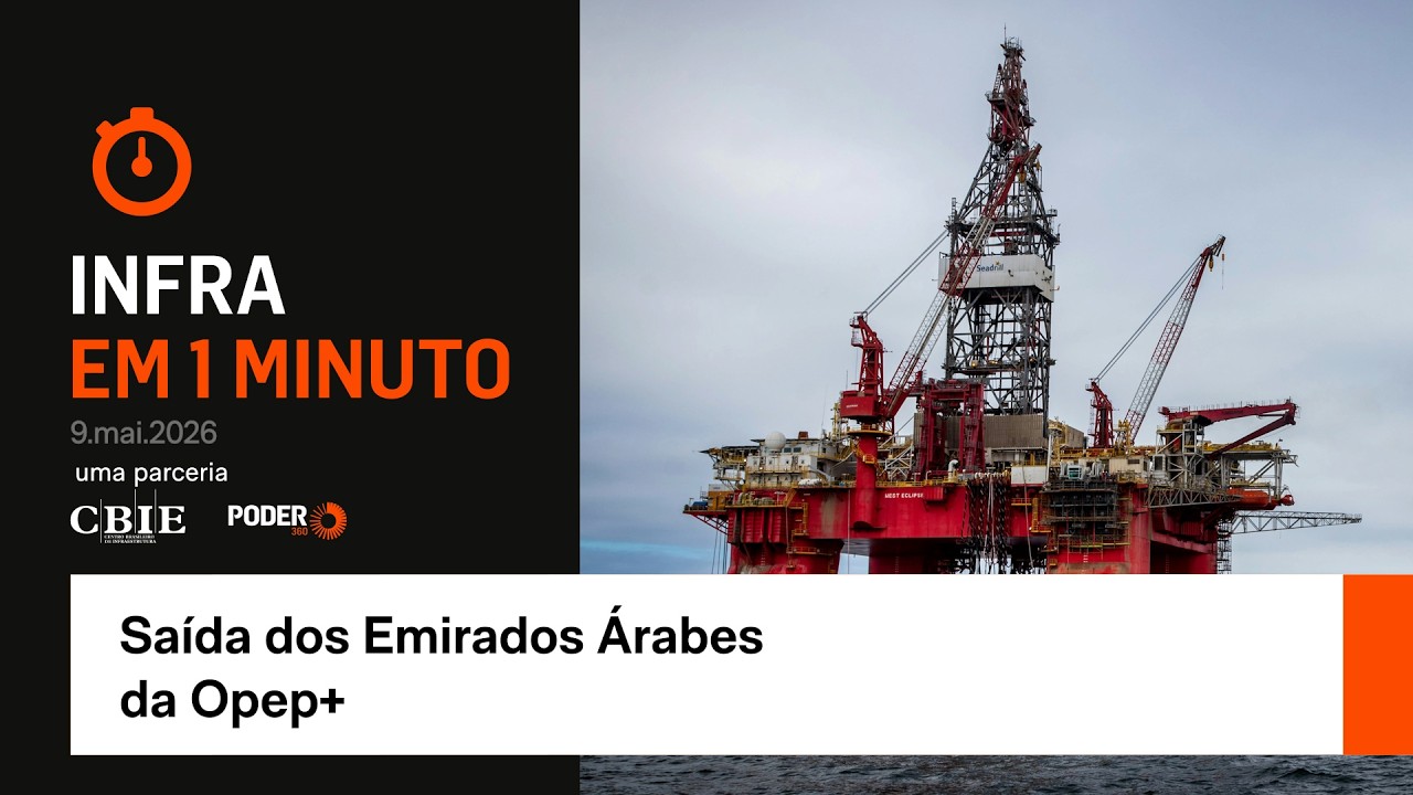 Infra em 1 Minuto: saída dos Emirados Árabes da OPEP+