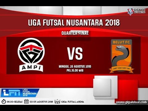 MATCH 4 - LFN LAMPUNG 2018 [8 BESAR] TUNAS GARUDA AMPI (LAMPUNG TENGAH) VS BELUT FC (BANDAR LAMPUNG)