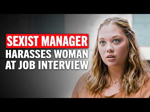 Sexist Manager Crosses the Line With Female Candidate!