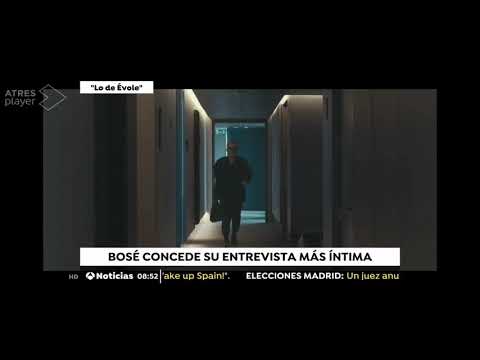 Bosé concede su entrevista más íntima