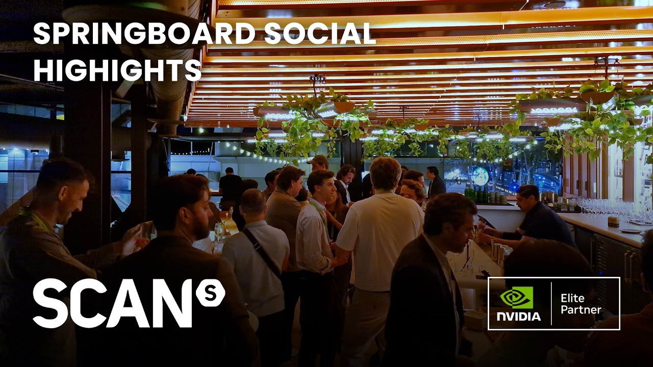 GTC 2026 - Highlights of Scan's Springboard Social event at GTC San Jose