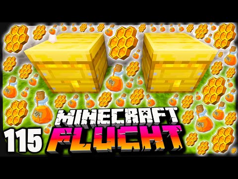 Die Minecraft 1.15 Bienen-Farm für unendlich Honig! ☆ Minecraft: Flucht