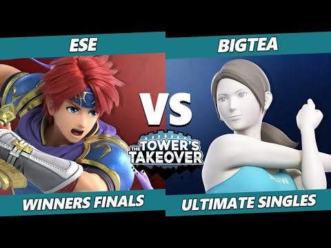 Tower's Takeover 18 Winners Finals - Ese (Roy) Vs. BigTea (Wii Fit) SSBU Ultimate Tournament