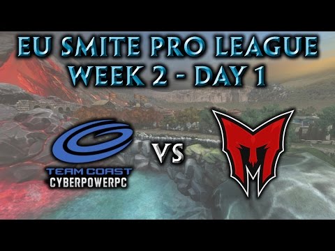 EU SPL Week 2, Day 1 - Team Coast vs. Mortality