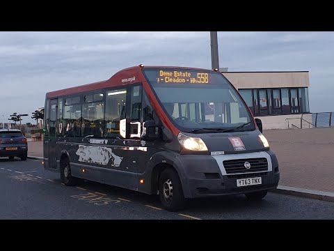 MANUAL GEARS: Route 558 | YT63TNX - Gateshead Central: Fiat Ducato/Bluebird Orion