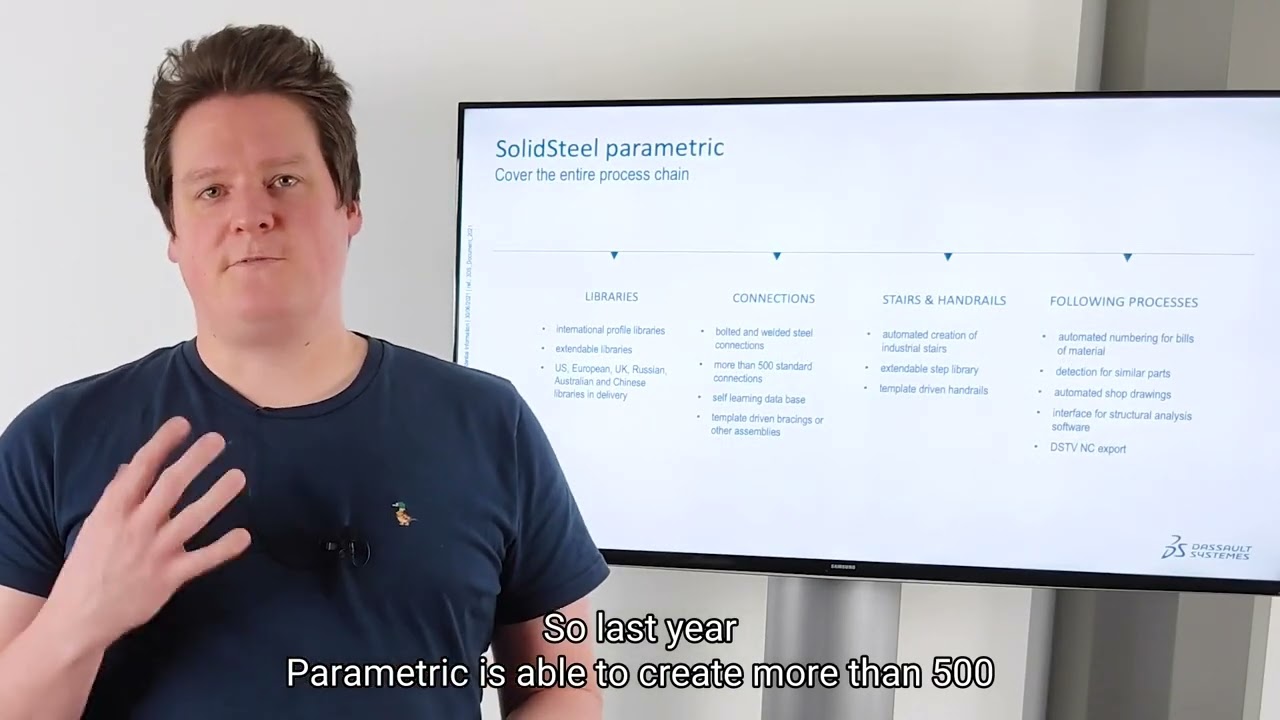 Projektowanie konstrukcji stalowej z SOLIDWORKS dzięki SolidSteel Parametric | DPS DAYS 2022