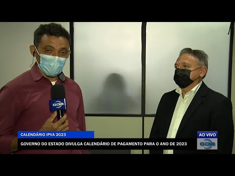 Governo divulga calendário de pagamento de IPVA e Licenciamento de veículos 19 12 2022