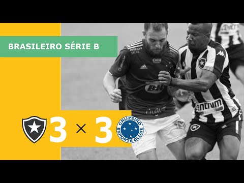 Botafogo 3 x 3 Cruzeiro – Gols – 10/07 – Brasileiro Série B