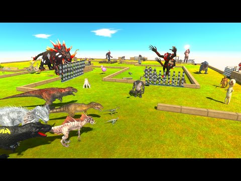 CARNIVORE DINOSAURS RELEASE INFERNALS PARKOUR DEADLY MAZE - ARBS