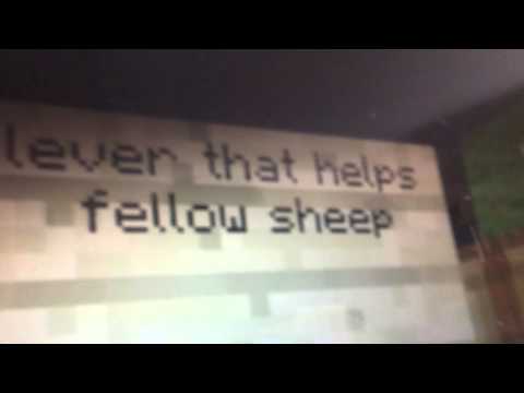 If Green Sheep Took Over Minecraft